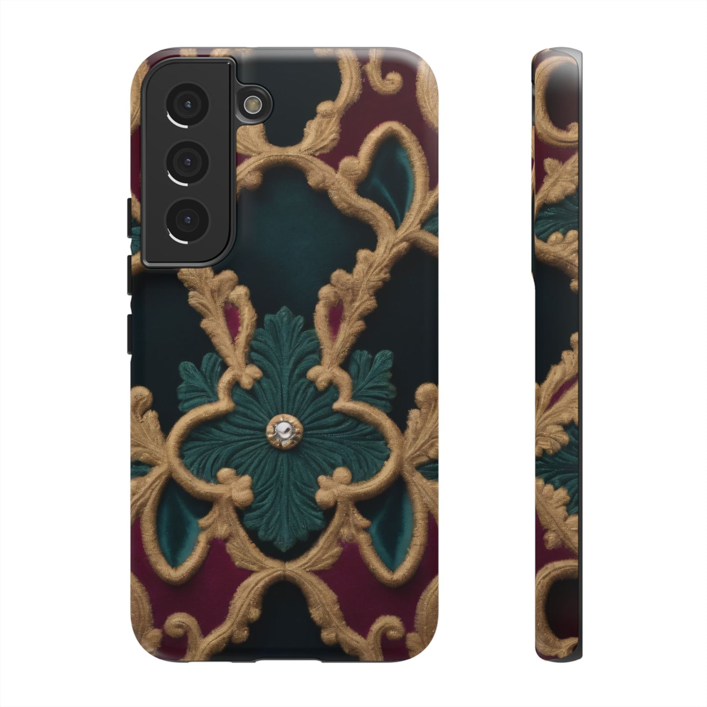 Velvet Luxe Phone Case for iPhone 8–16 Pro Max, Pixel 5–8 Pro, Galaxy S10–S24 Ultra - Designed by Thalia