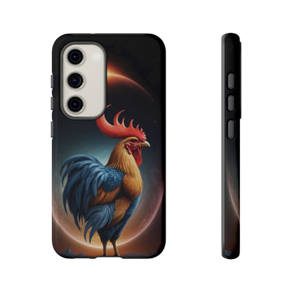 Chinese Zodiac Rooster Custom Phone Case for iPhone 8–16 Pro Max, Pixel 5–8 Pro, Galaxy S10–S24 Ultra - Designed by Thalia