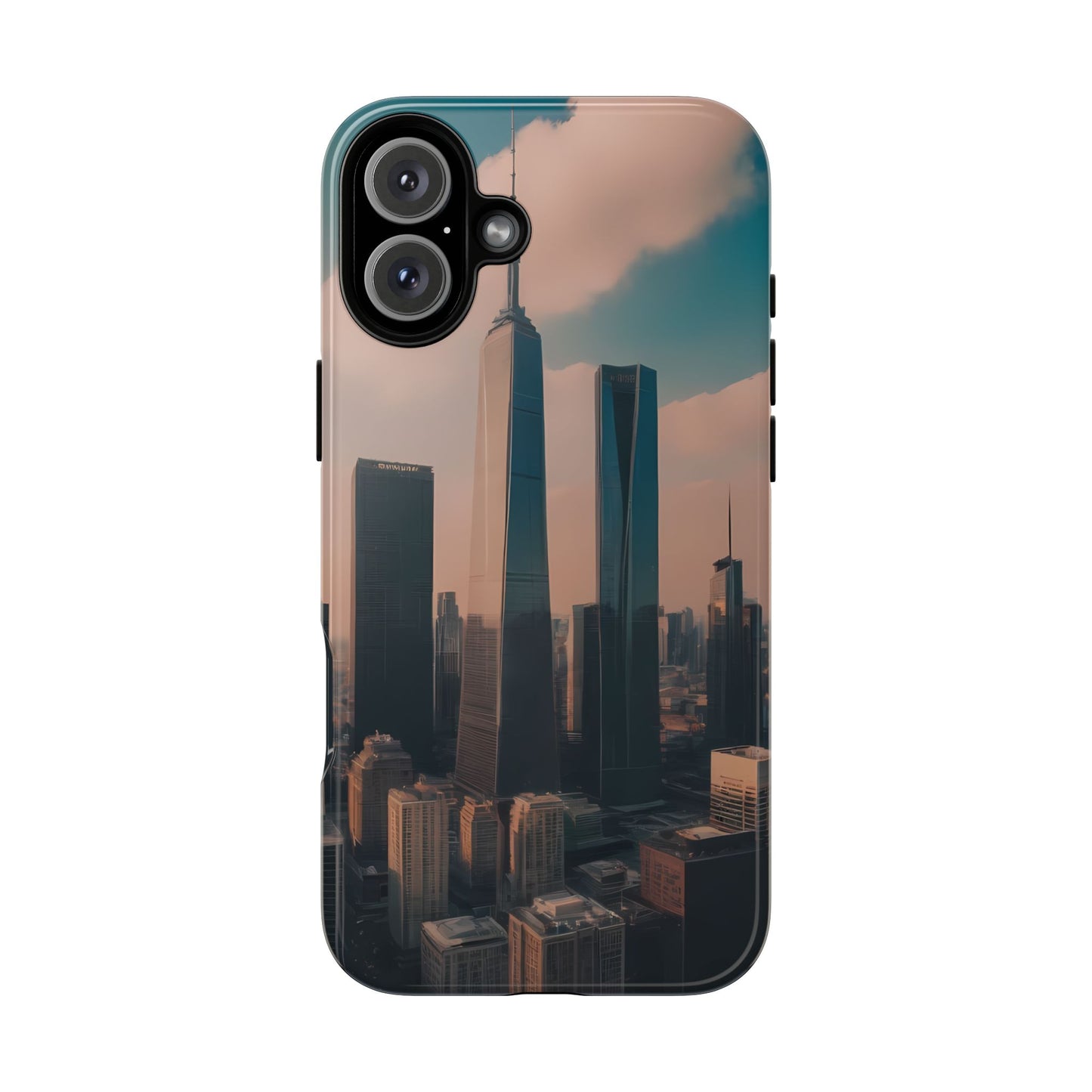 City Skylines Phone Case for iPhone 8–16 Pro Max, iPhone 8 Plus–13 Mini, iPhone XS–XS Max, iPhone 11–14 Pro Max - Designed by Thalia