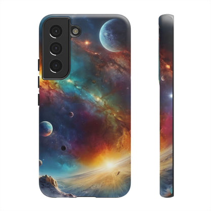 Cosmic Voyage Phone Case for iPhone 8–16 Pro Max, Pixel 5–8 Pro, Galaxy S10–S24 Ultra - Designed by Thalia