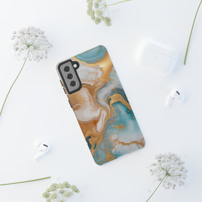 Marble Hues Phone Case for iPhone 8–16 Pro Max, Pixel 5–8 Pro, Galaxy S10–S24 Ultra - Designed by Thalia