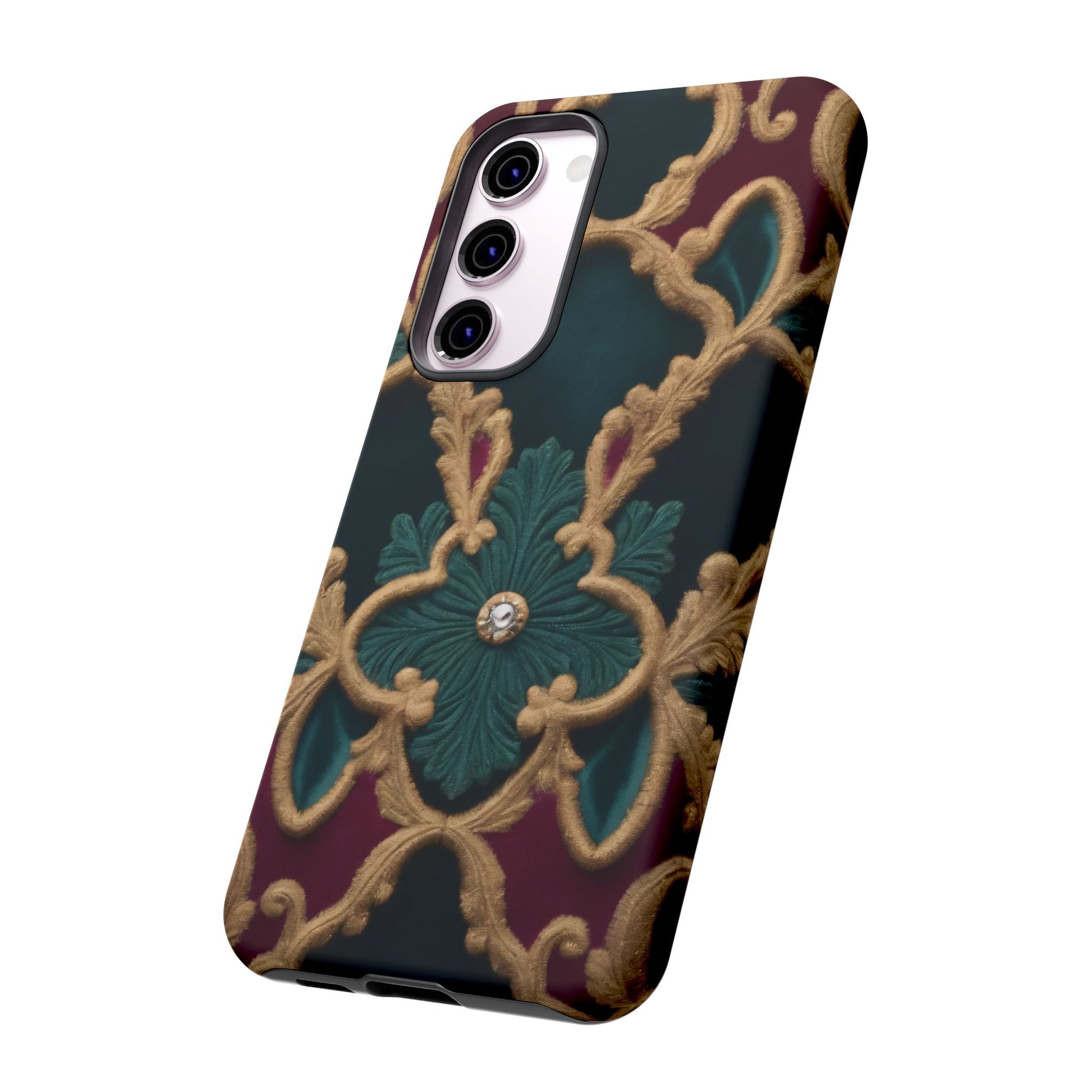 Velvet Luxe Phone Case for iPhone 8–16 Pro Max, Pixel 5–8 Pro, Galaxy S10–S24 Ultra - Designed by Thalia