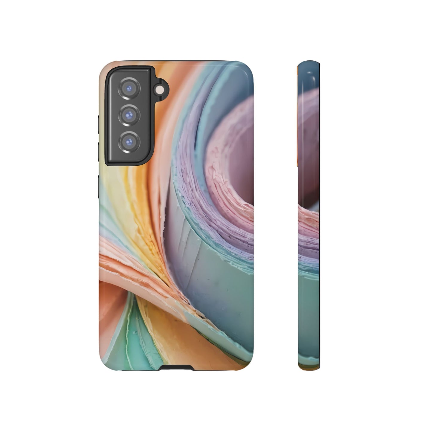 Pastel Perfection Custom Phone Case for Samsung Galaxy S10–S10 Plus, S20–S20 Ultra, S21, S22, S23, S24 Ultra - Designed by Thalia