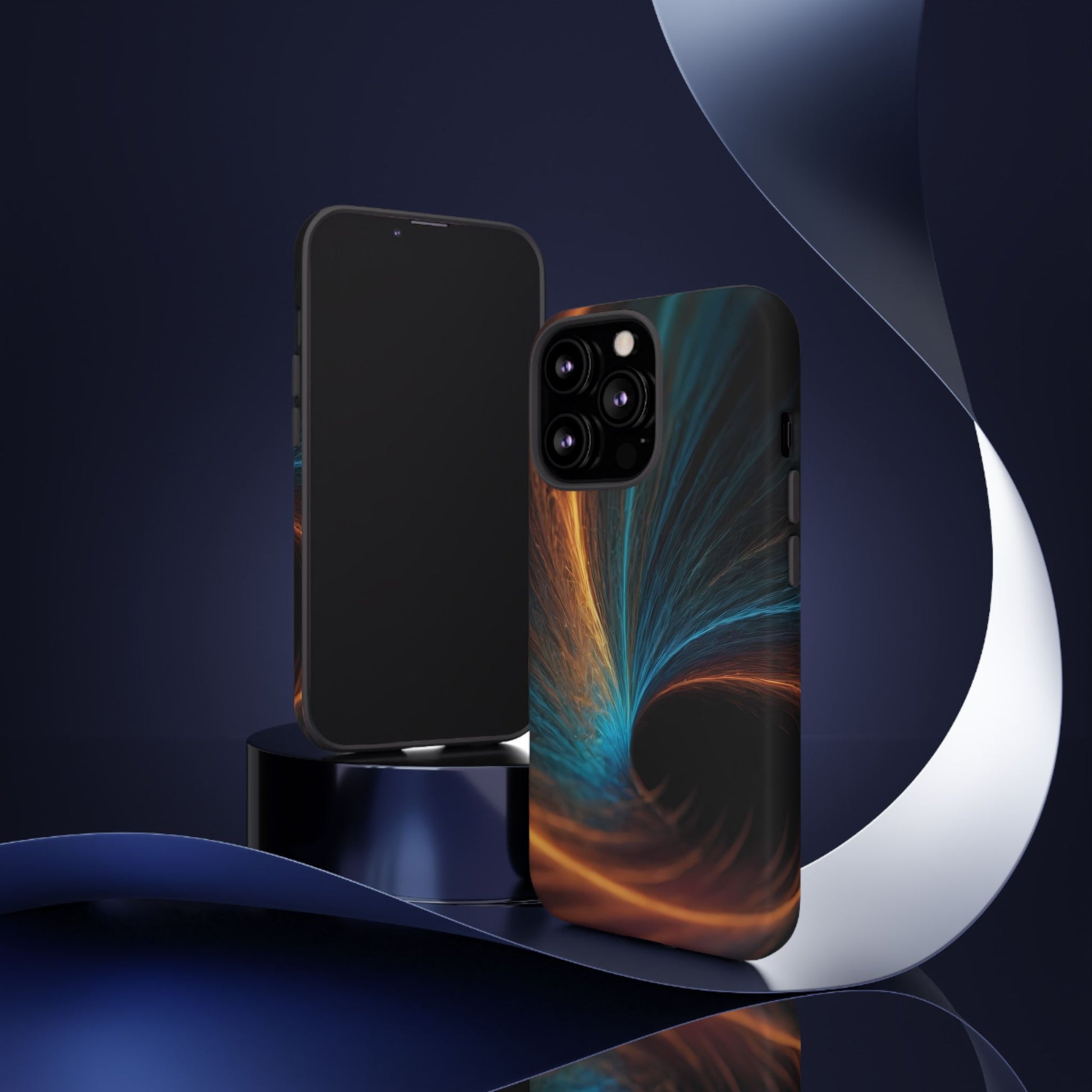 Ethereal Echoes Phone Case for iPhone 8–16 Pro Max, Pixel 5–8 Pro, Galaxy S10–S24 Ultra - Designed by Thalia