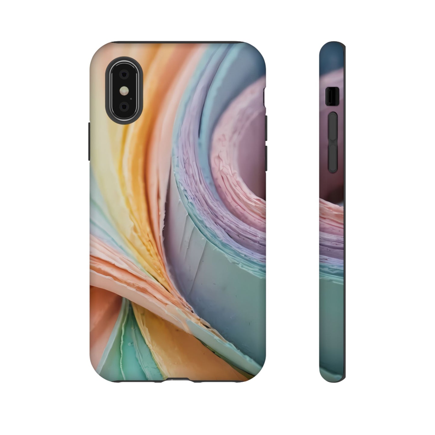 Pastel Perfection Stylish Unique UV Protected Phone Case for iPhone 8–16 Pro Max, iPhone 8 Plus–13 Mini, iPhone XS–XS Max, iPhone 11–14 Pro Max - Designed by Thalia