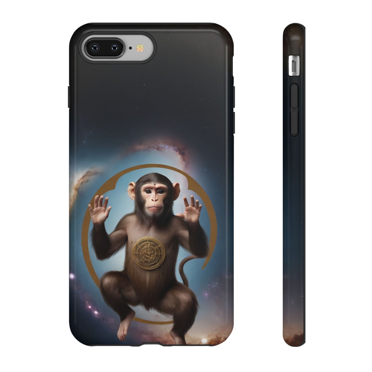 Chinese Zodiac Monkey Custom Phone Case for iPhone 8–16 Pro Max, Pixel 5–8 Pro, Galaxy S10–S24 Ultra - Designed by Thalia