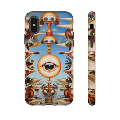 Surreal Suspect Phone Case for iPhone 8–16 Pro Max, Pixel 5–8 Pro, Galaxy S10–S24 Ultra - Designed by Thalia