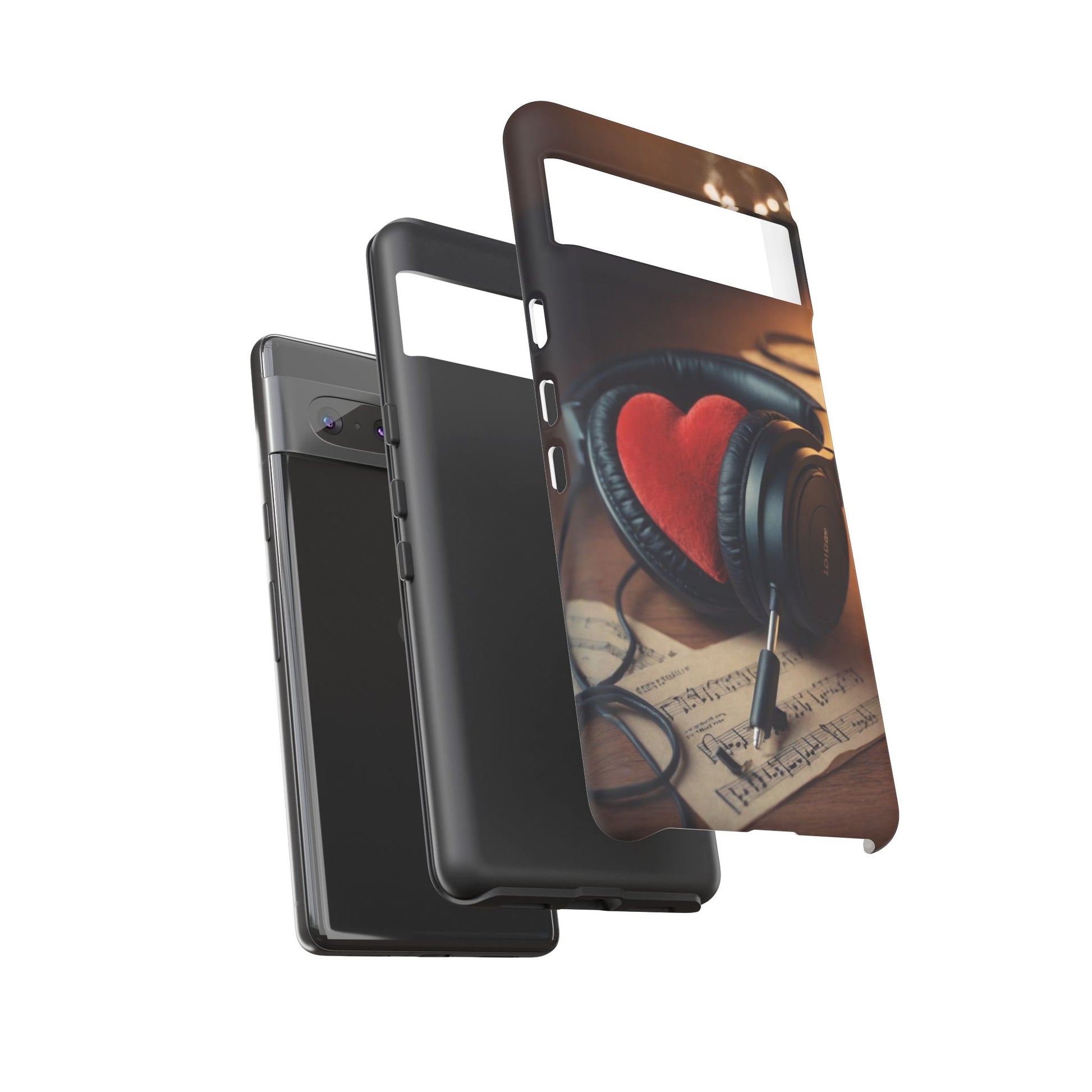 Love Key Phone Case for Google Pixel 8 Pro, Pixel 8, Pixel 7, Pixel 6 Pro, Pixel 6, Pixel 5 5G - Designed by Thalia