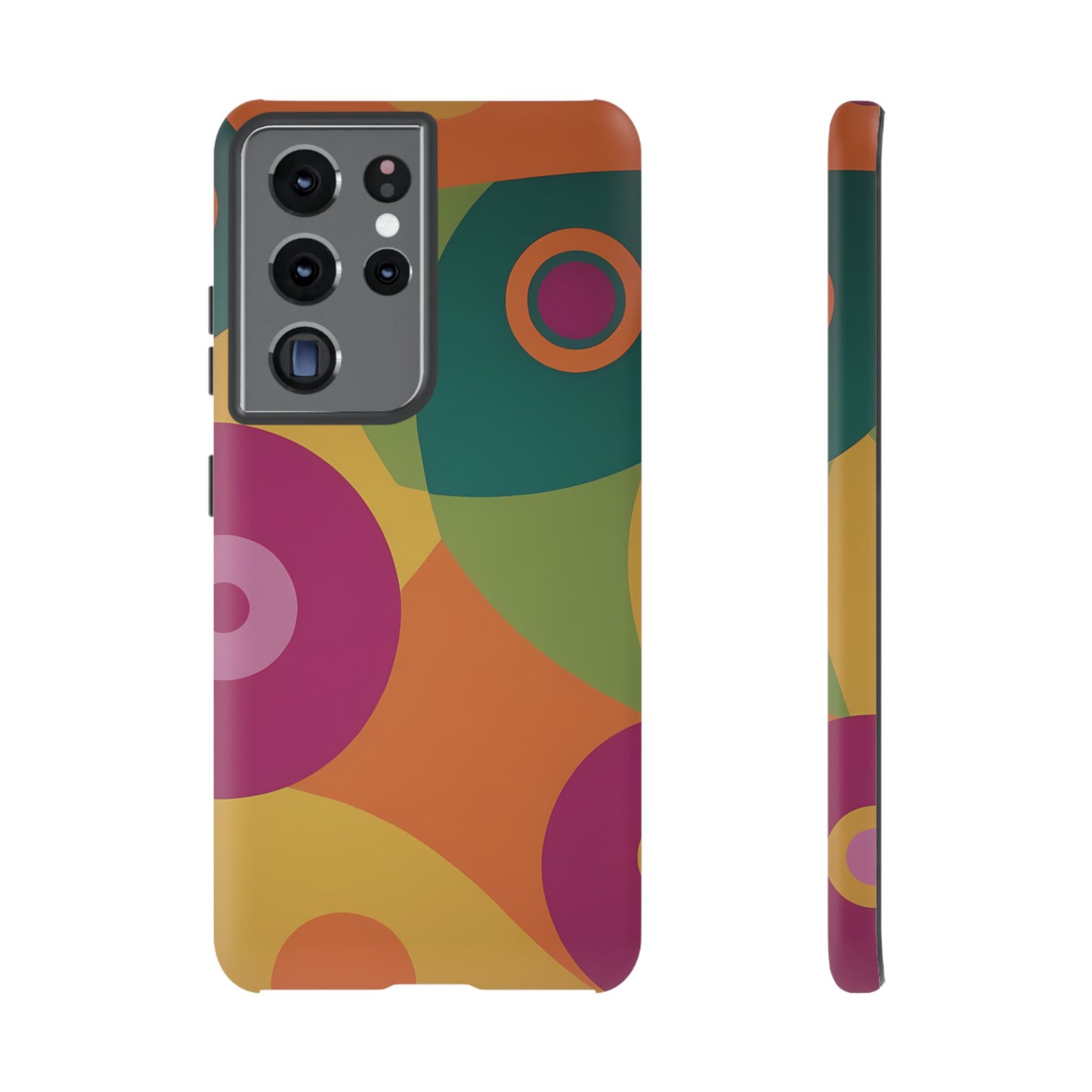 60s Retro Custom Phone Case for Samsung Galaxy S10–S24 Ultra - Designed by Thalia