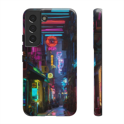 Electric Neon Custom Phone Case for Samsung Galaxy S10–S24 - Designed by Thalia