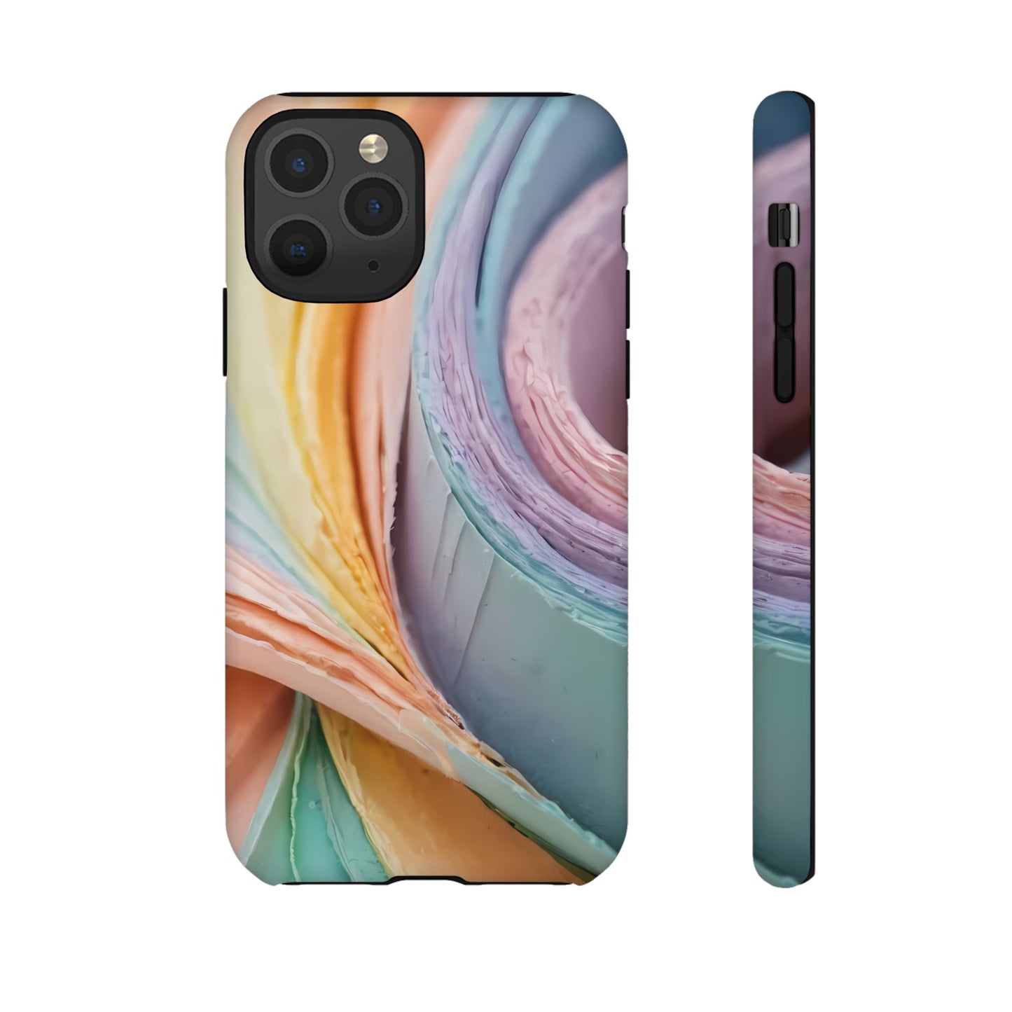 Pastel Perfection Stylish Unique UV Protected Phone Case for iPhone 8–16 Pro Max, iPhone 8 Plus–13 Mini, iPhone XS–XS Max, iPhone 11–14 Pro Max - Designed by Thalia