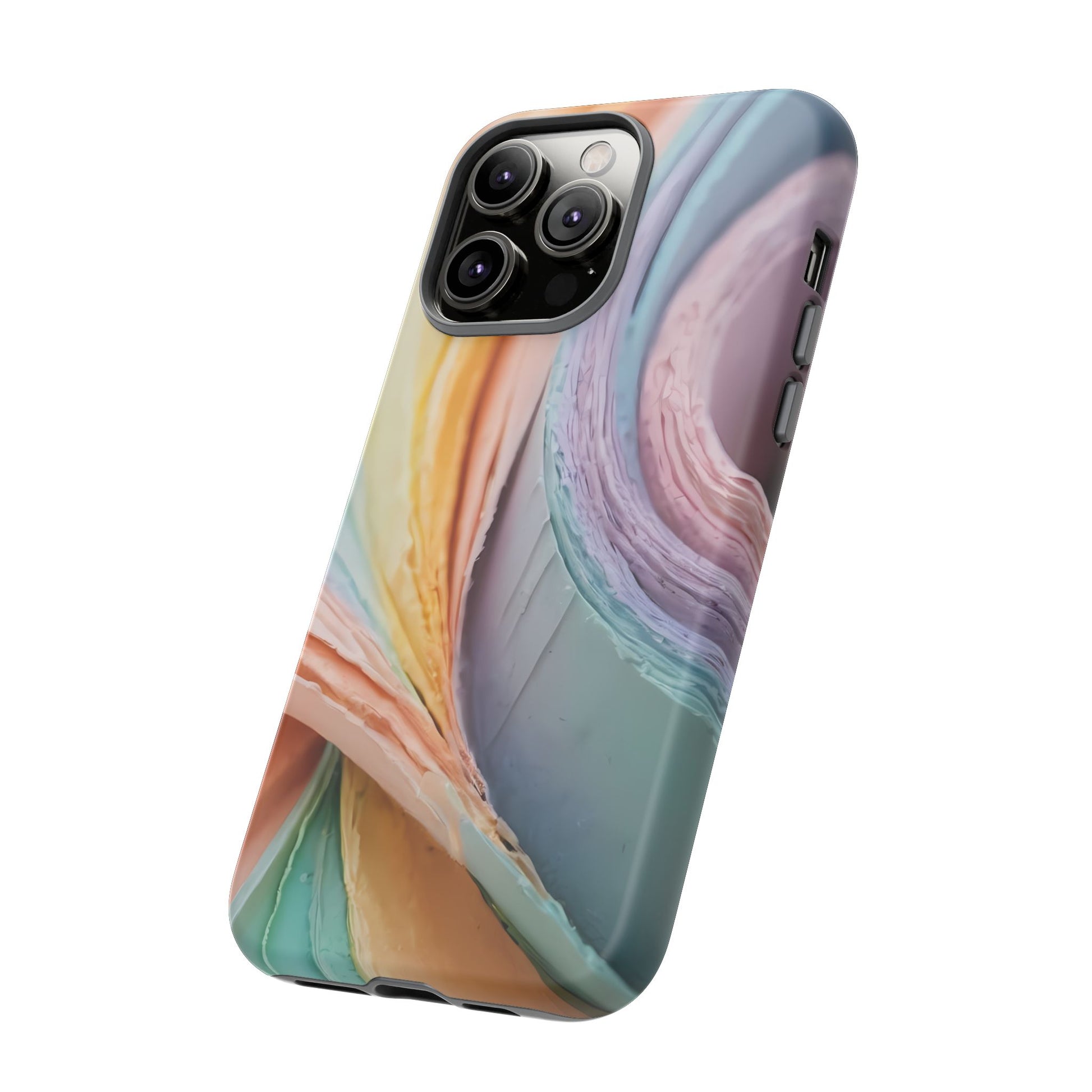 Pastel Perfection Stylish Unique UV Protected Phone Case for iPhone 8–16 Pro Max, iPhone 8 Plus–13 Mini, iPhone XS–XS Max, iPhone 11–14 Pro Max - Designed by Thalia