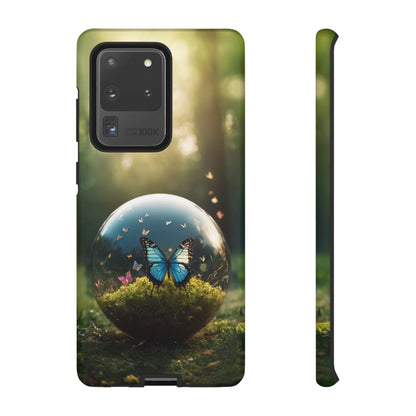 Butterfly Ball Custom Phone Case for Samsung Galaxy S10–S24 Ultra – Stylish, Unique & UV Protected - Designed by Thalia