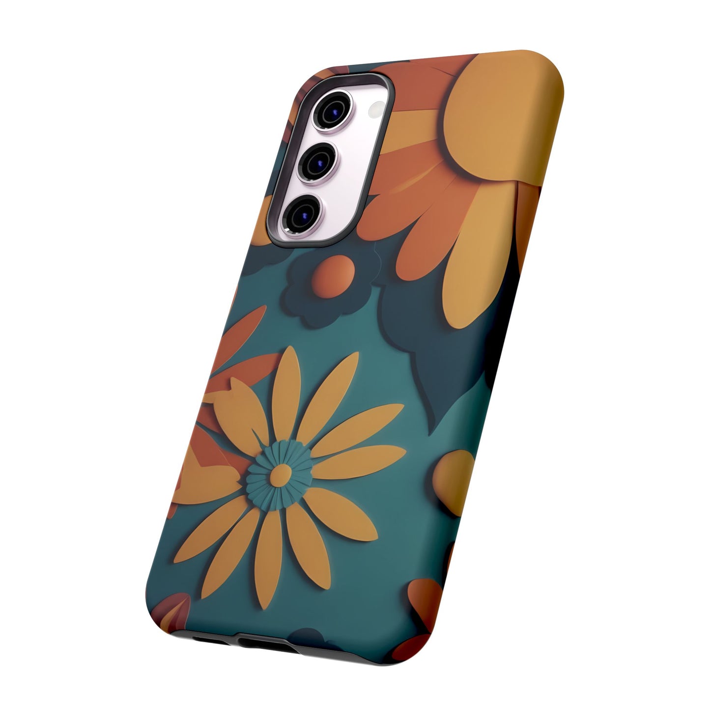 70s Retro Phone Case for iPhone 8–16 Pro Max, Pixel 5–8 Pro, Galaxy S10–S24 Ultra - Designed by Thalia