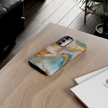 Marble Hues Phone Case for iPhone 8–16 Pro Max, Pixel 5–8 Pro, Galaxy S10–S24 Ultra - Designed by Thalia