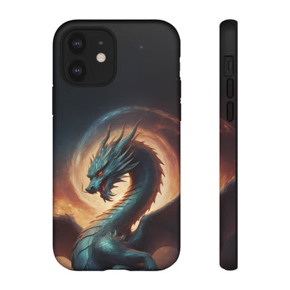 Chinese Zodiac Dragon Phone Case for iPhone 8–16 Pro Max, Pixel 5–8 Pro, Galaxy S10–S24 Ultra - Designed by Thalia