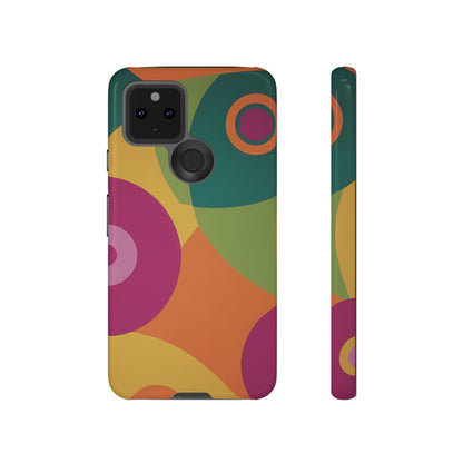 60s Retro Phone Case for iPhone 8–16 Pro Max, Pixel 5–8 Pro, Galaxy S10–S24 Ultra - Designed by Thalia