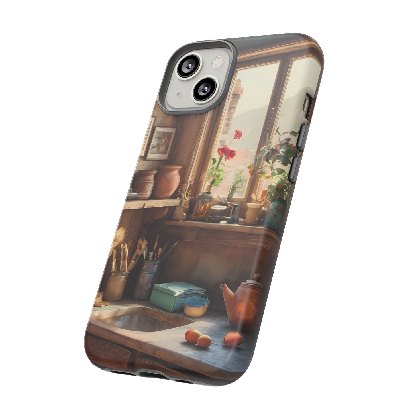 Vintage Vignettes Phone Case for iPhone 8–16 Pro Max, Pixel 5–8 Pro, Galaxy S10–S24 Ultra - Designed by Thalia