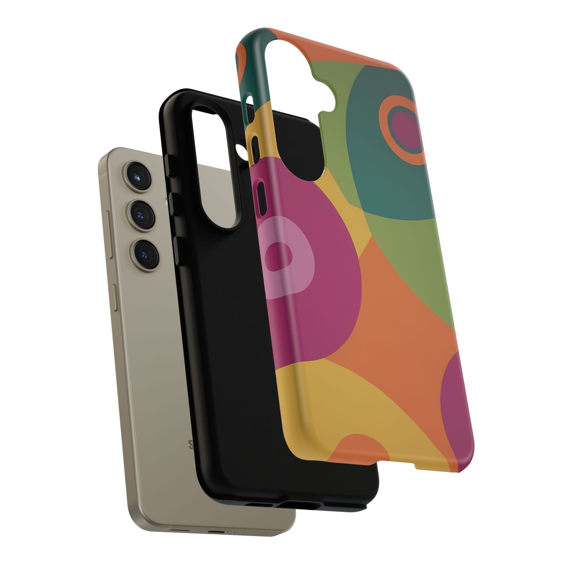 60s Retro Phone Case for iPhone 8–16 Pro Max, Pixel 5–8 Pro, Galaxy S10–S24 Ultra - Designed by Thalia