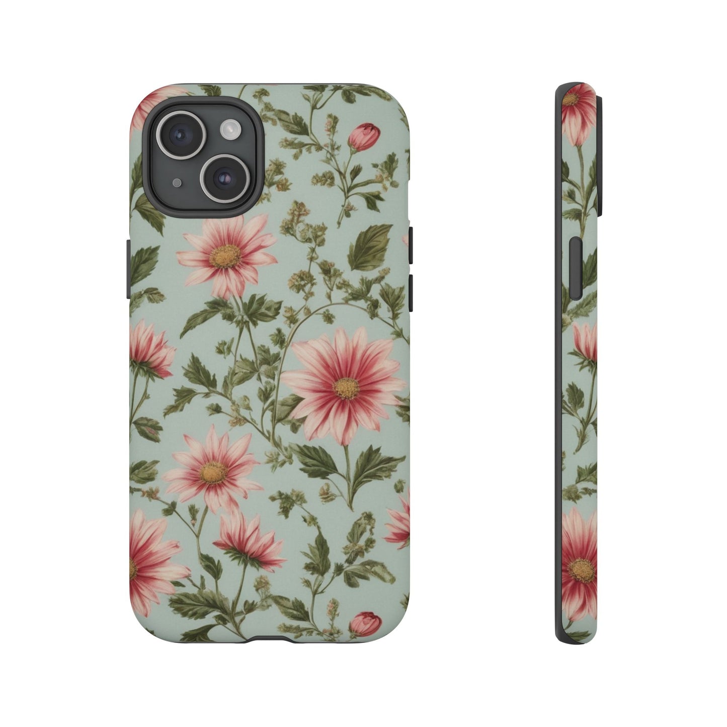 Flower Garden Custom Phone Case for iPhone 8–16 Pro Max, Pixel 5–8 Pro, Galaxy S10–S24 Ultra - Designed by Thalia