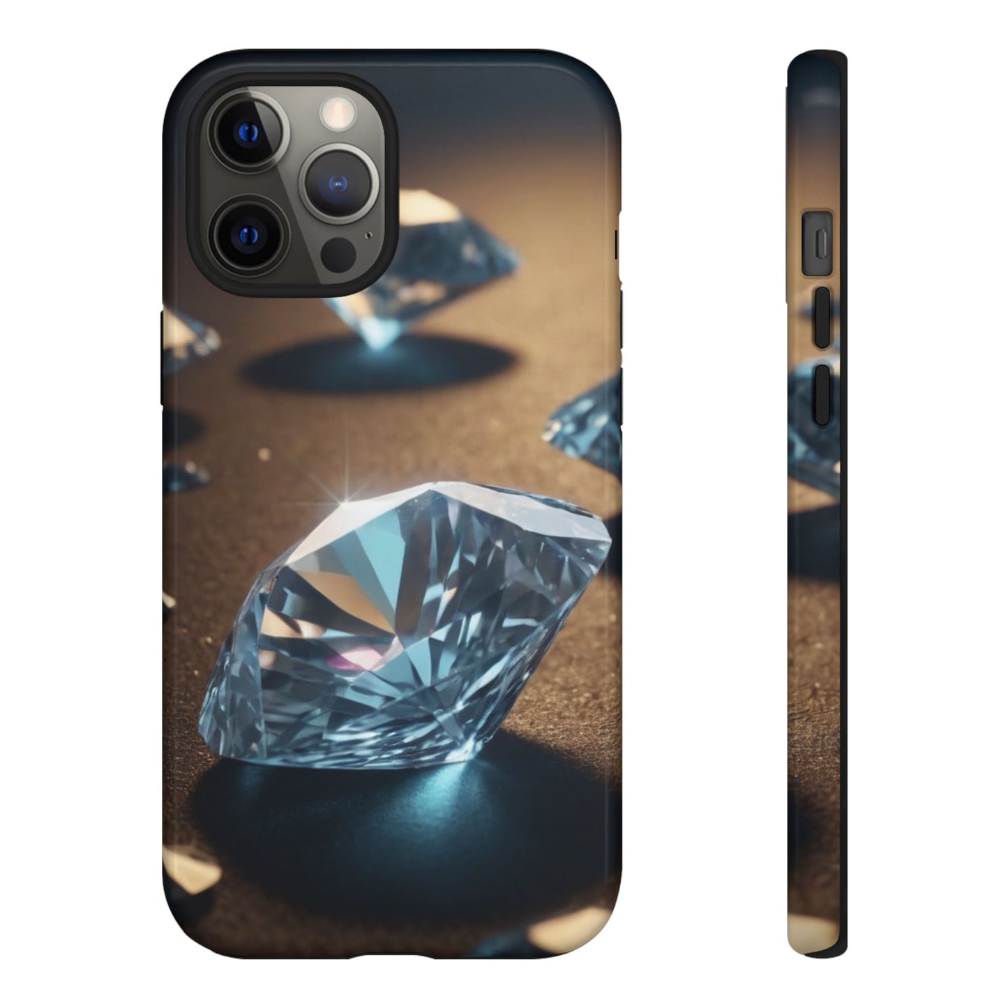 Raining Diamonds Custom, Stylish, Unique & UV protected phone case for Google Pixel, Samsung & iPhone - design for all models - Designed by Thalia