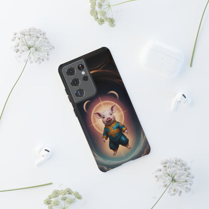 Chinese Zodiac Pig Phone Case for Samsung Galaxy S10–S24 - Designed by Thalia