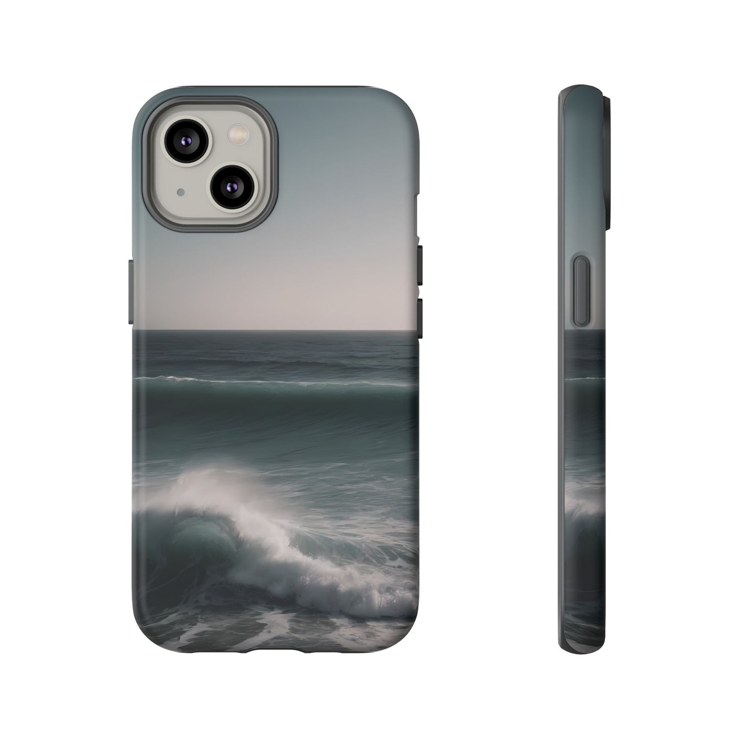 Cool Ocean Phone Case for iPhone 8–16 Pro Max, iPhone 8 Plus–13 Mini, iPhone XS–XS Max, iPhone 11–14 Pro Max - Designed by Thalia