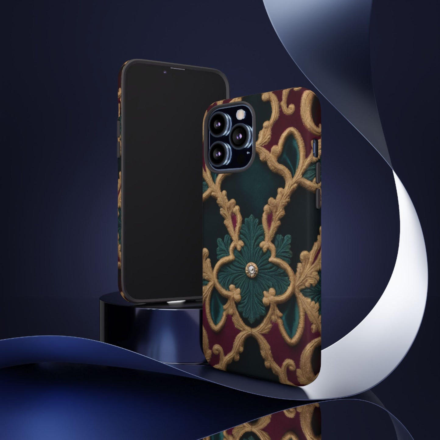 Velvet Luxe Phone Case for iPhone 8–16 Pro Max, Pixel 5–8 Pro, Galaxy S10–S24 Ultra - Designed by Thalia