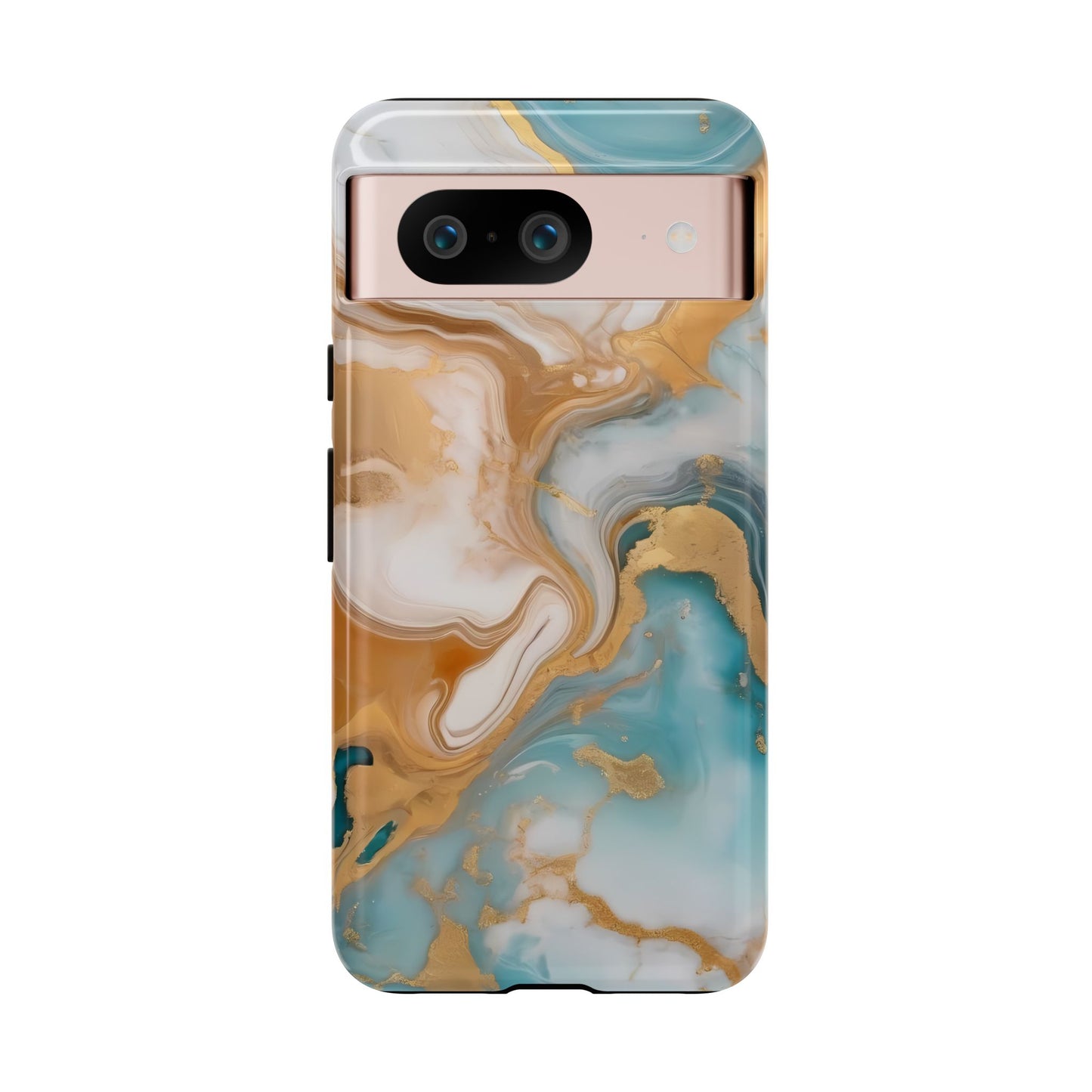 Marble Hues Phone Case for iPhone 8–16 Pro Max, Pixel 5–8 Pro, Galaxy S10–S24 Ultra - Designed by Thalia