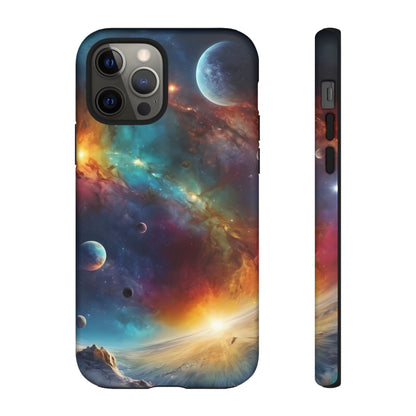 Cosmic Voyage Phone Case for iPhone 8–16 Pro Max, Pixel 5–8 Pro, Galaxy S10–S24 Ultra - Designed by Thalia