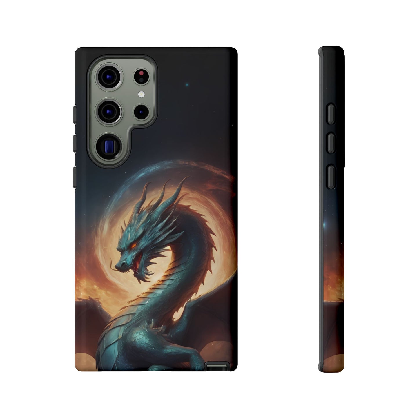 Chinese Zodiac Dragon Phone Case for iPhone 8–16 Pro Max, Pixel 5–8 Pro, Galaxy S10–S24 Ultra - Designed by Thalia