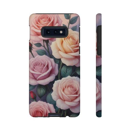 Roses Custom Phone Case for Samsung Galaxy S10–S10 Plus, S20–S20 Ultra, S21, S22, S23, S24 Ultra - Designed by Thalia