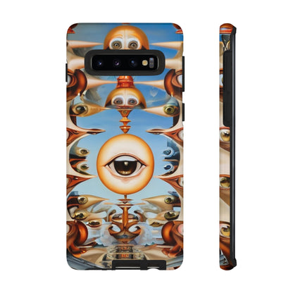 Surreal Suspect Phone Case for iPhone 8–16 Pro Max, Pixel 5–8 Pro, Galaxy S10–S24 Ultra - Designed by Thalia