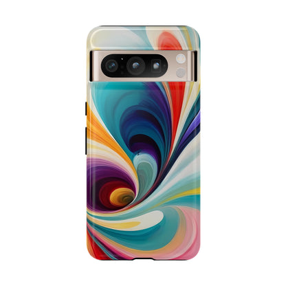 Abstract Elegance Custom Phone Case for Google Pixel 8 Pro, Pixel 8, Pixel 7, Pixel 6 Pro, Pixel 6, Pixel 5 5G - Designed by Thalia