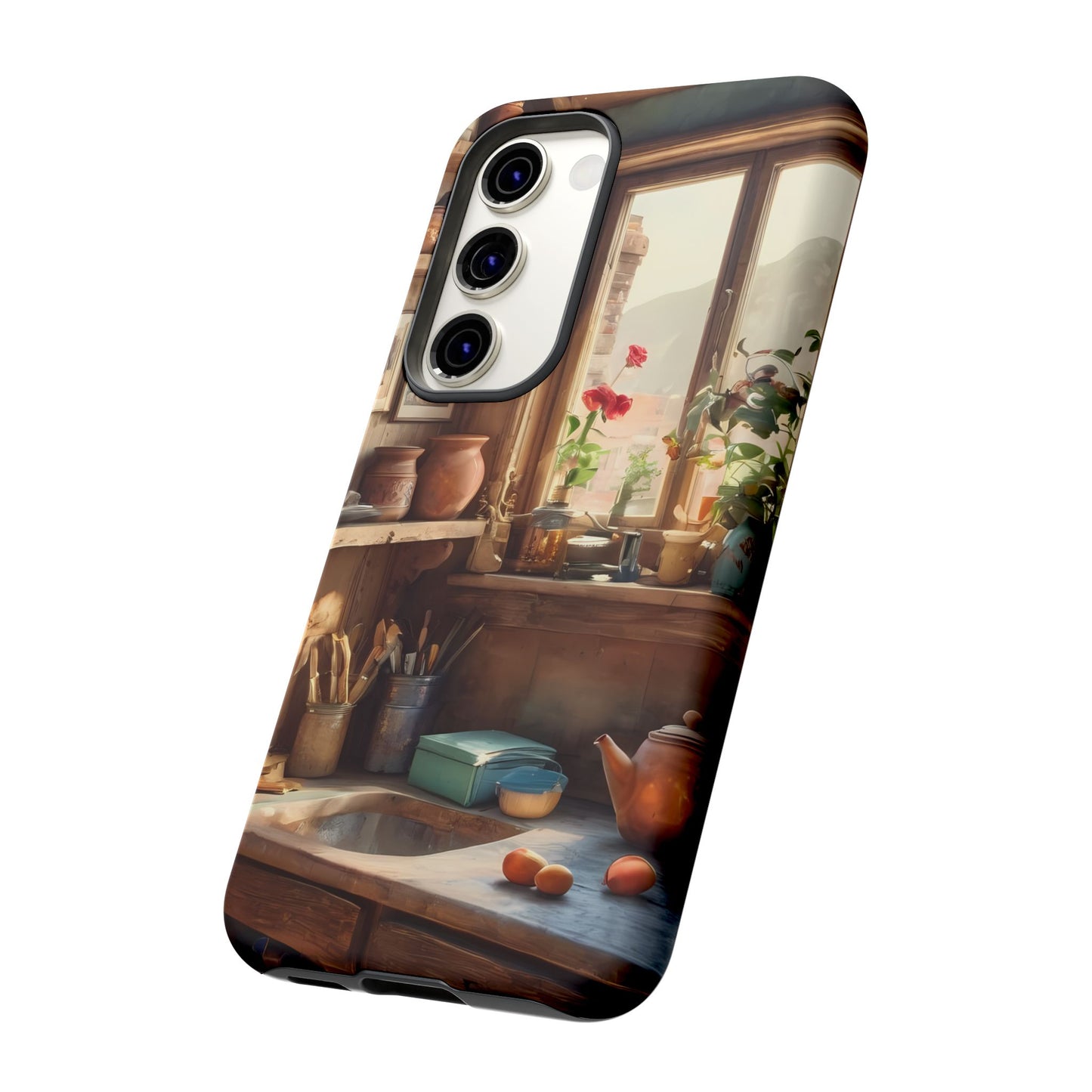 Vintage Vignettes Phone Case for iPhone 8–16 Pro Max, Pixel 5–8 Pro, Galaxy S10–S24 Ultra - Designed by Thalia