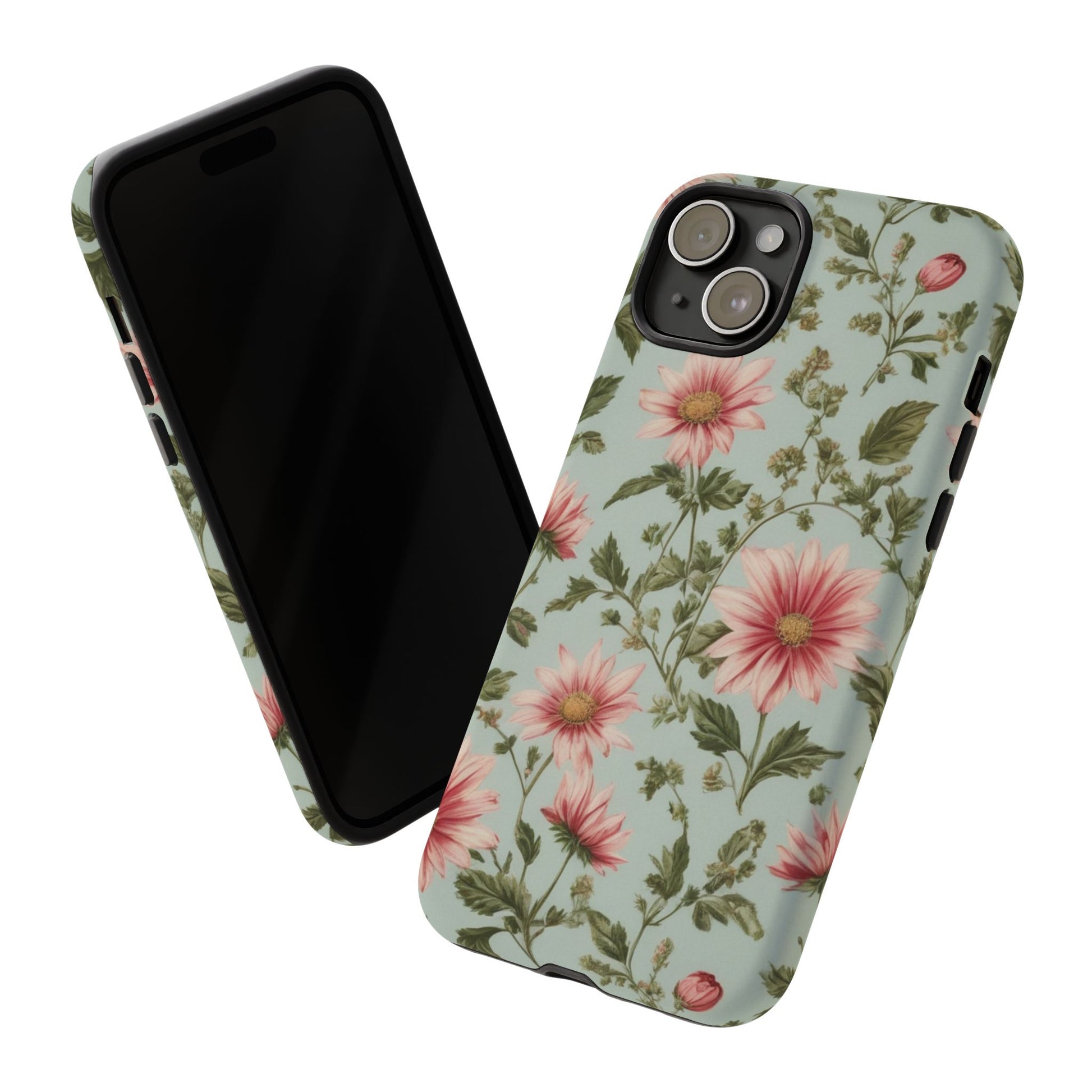 Flower Garden Custom Phone Case for iPhone 8–16 Pro Max, Pixel 5–8 Pro, Galaxy S10–S24 Ultra - Designed by Thalia