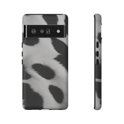 Chic Bovine Elegance Phone Case for iPhone 8–16 Pro Max, Pixel 5–8 Pro, Galaxy S10–S24 Ultra - Designed by Thalia