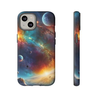 Cosmic Voyage Phone Case for iPhone 8–16 Pro Max, Pixel 5–8 Pro, Galaxy S10–S24 Ultra - Designed by Thalia