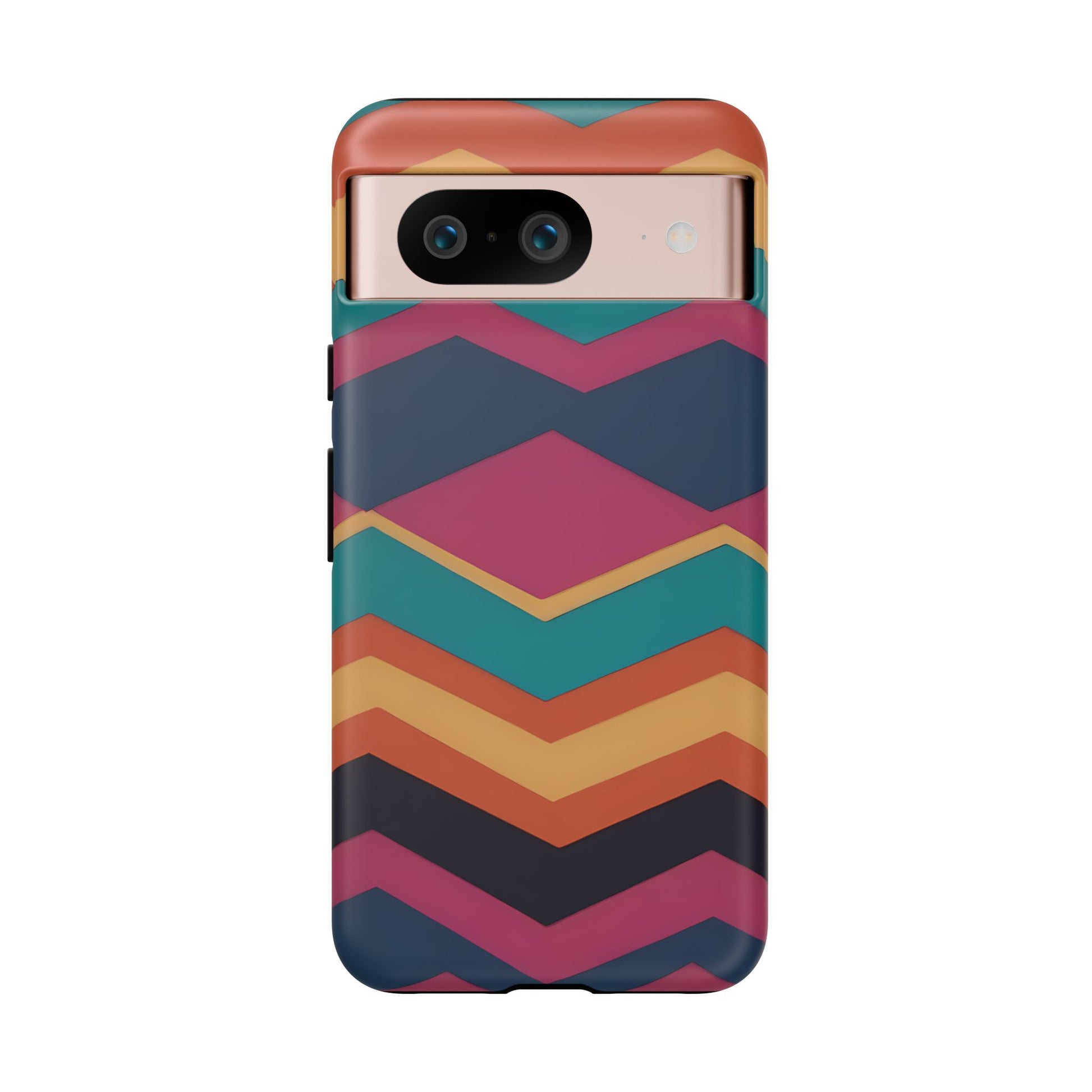 80s Retro Custom Phone Case for Google Pixel 8 Pro, Pixel 8, Pixel 7, Pixel 6 Pro, Pixel 6, Pixel 5 5G - Designed by Thalia