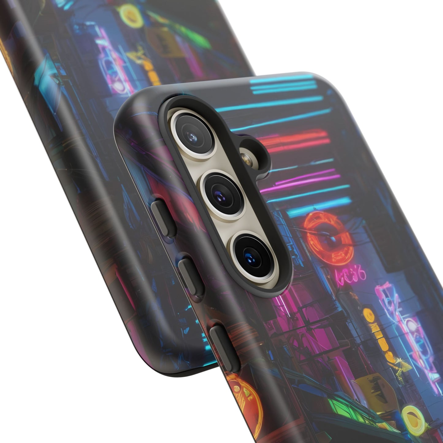 Electric Neon Custom Phone Case for Samsung Galaxy S10–S24 - Designed by Thalia