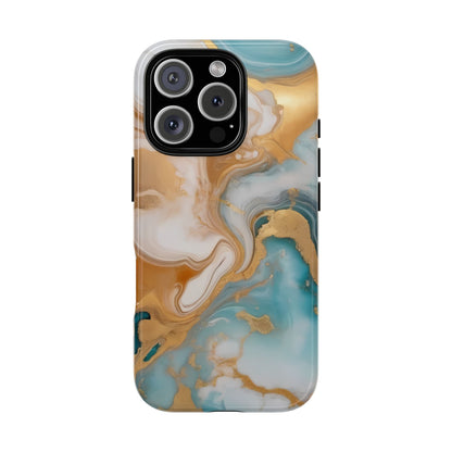 Marble Hues Phone Case for iPhone 8–16 Pro Max, Pixel 5–8 Pro, Galaxy S10–S24 Ultra - Designed by Thalia