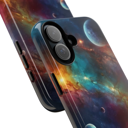 Cosmic Voyage Phone Case for iPhone 8–16 Pro Max, Pixel 5–8 Pro, Galaxy S10–S24 Ultra - Designed by Thalia