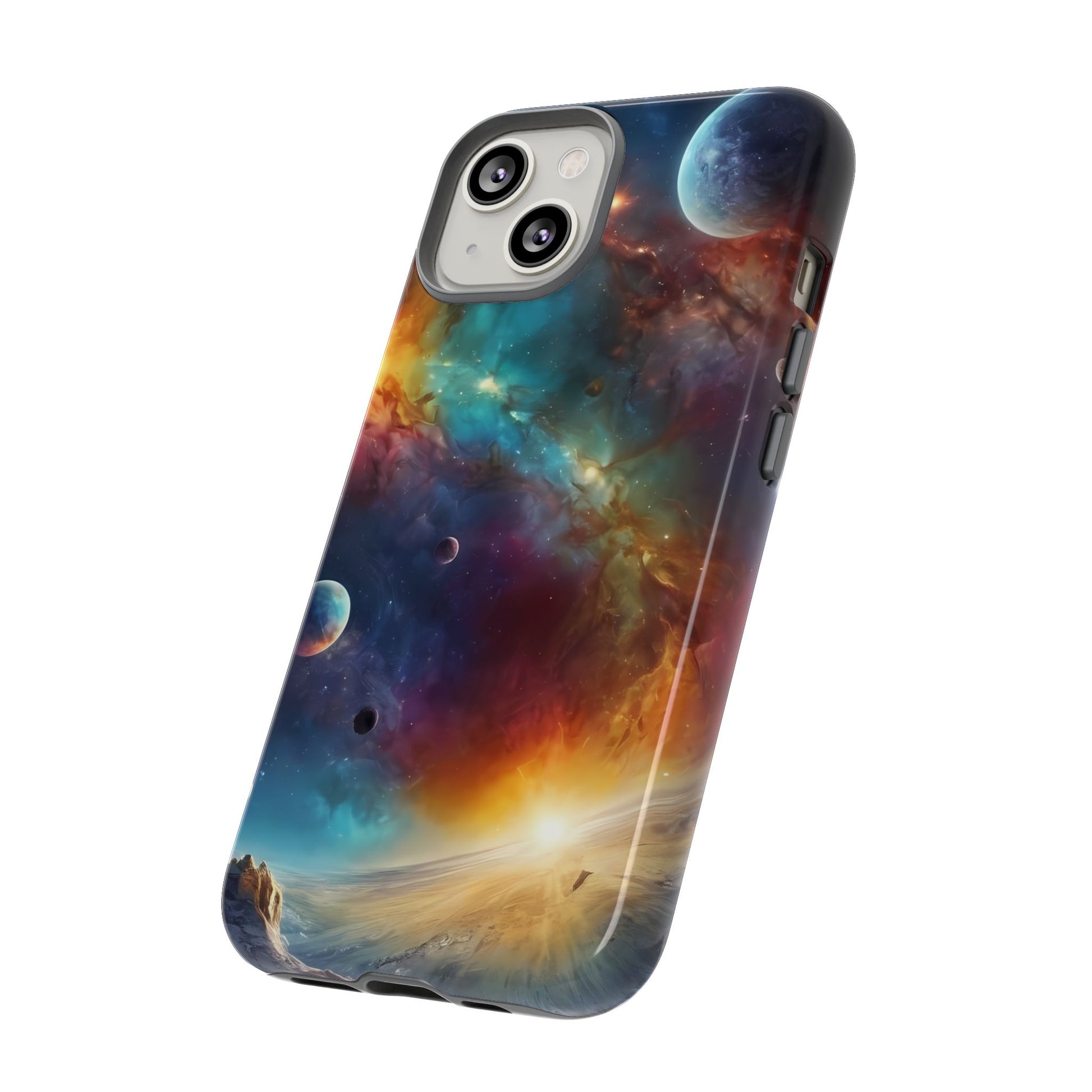 Cosmic Voyage Phone Case for iPhone 8–16 Pro Max, Pixel 5–8 Pro, Galaxy S10–S24 Ultra - Designed by Thalia