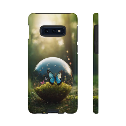 Butterfly Ball Custom Phone Case for Samsung Galaxy S10–S24 Ultra – Stylish, Unique & UV Protected - Designed by Thalia