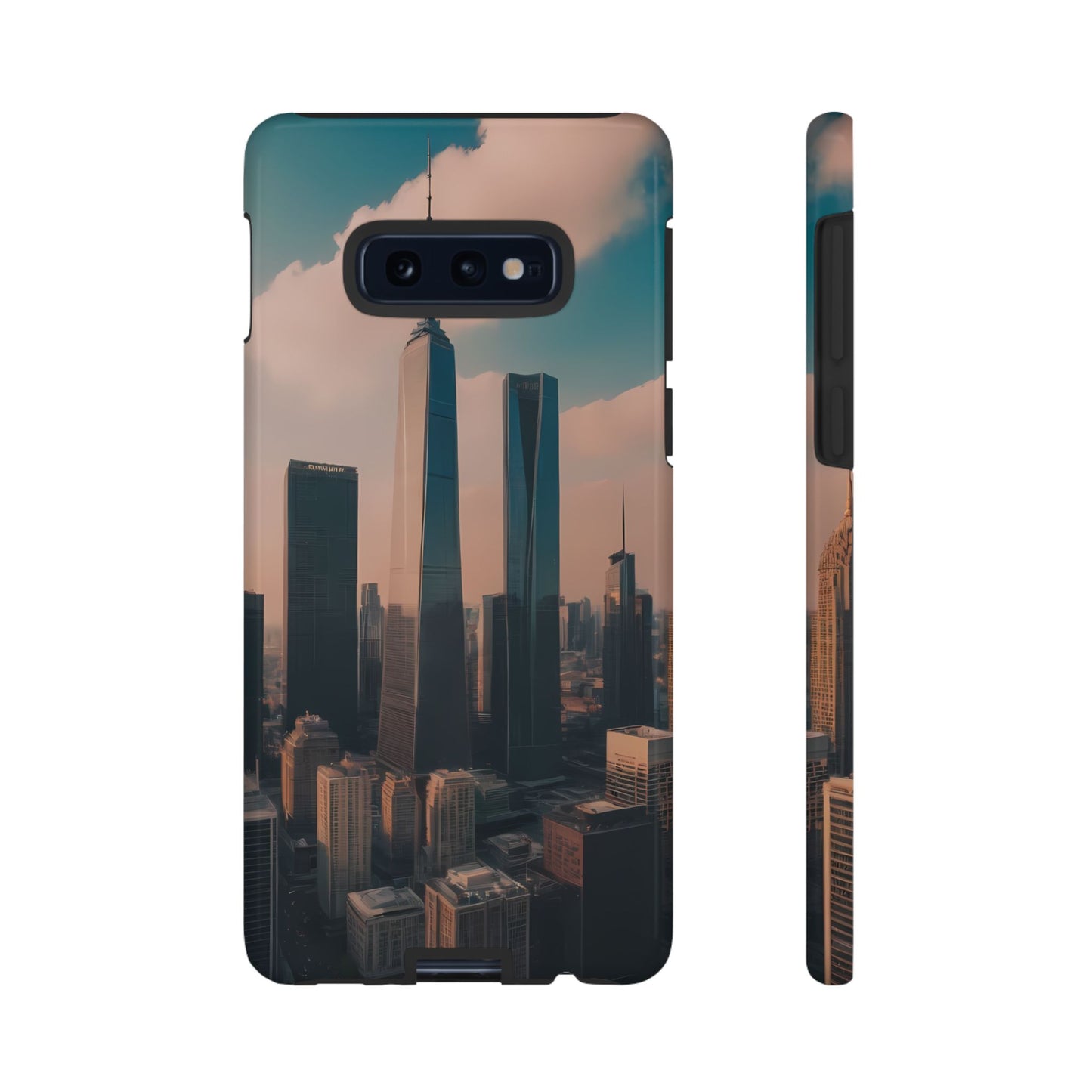 City Skylines Custom Phone Case for Samsung Galaxy S10–S10 Plus, S20–S20 Ultra, S21, S22, S23, S24 Ultra - Designed by Thalia