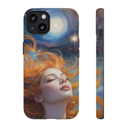 Celestial Dreams Custom Phone Case for iPhone 8–16 Pro Max, iPhone 8 Plus–13 Mini, iPhone XS–XS Max, iPhone 11–14 Pro Max - Designed by Thalia