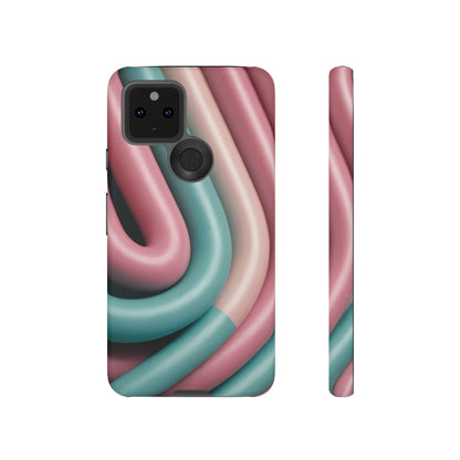 50s Retro Custom Phone Case for Google Pixel 8 Pro, Pixel 8, Pixel 7, Pixel 6 Pro, Pixel 6, Pixel 5 5G - Designed by Thalia