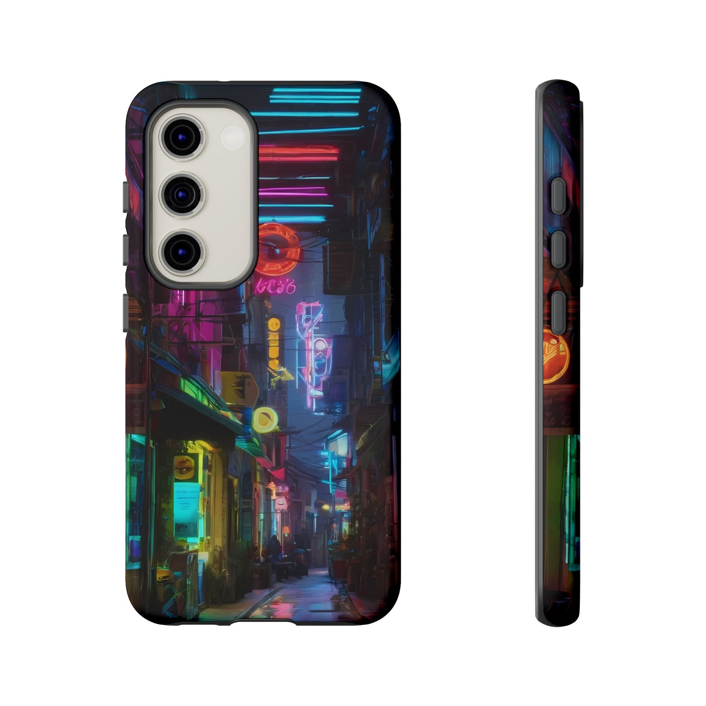 Electric Neon Custom Phone Case for Samsung Galaxy S10–S24 - Designed by Thalia