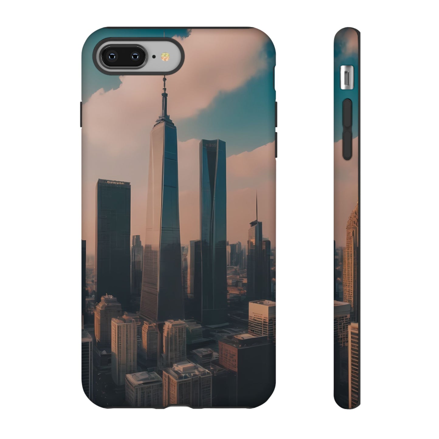 City Skylines Phone Case for iPhone 8–16 Pro Max, iPhone 8 Plus–13 Mini, iPhone XS–XS Max, iPhone 11–14 Pro Max - Designed by Thalia