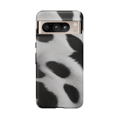 Chic Bovine Elegance Phone Case for iPhone 8–16 Pro Max, Pixel 5–8 Pro, Galaxy S10–S24 Ultra - Designed by Thalia